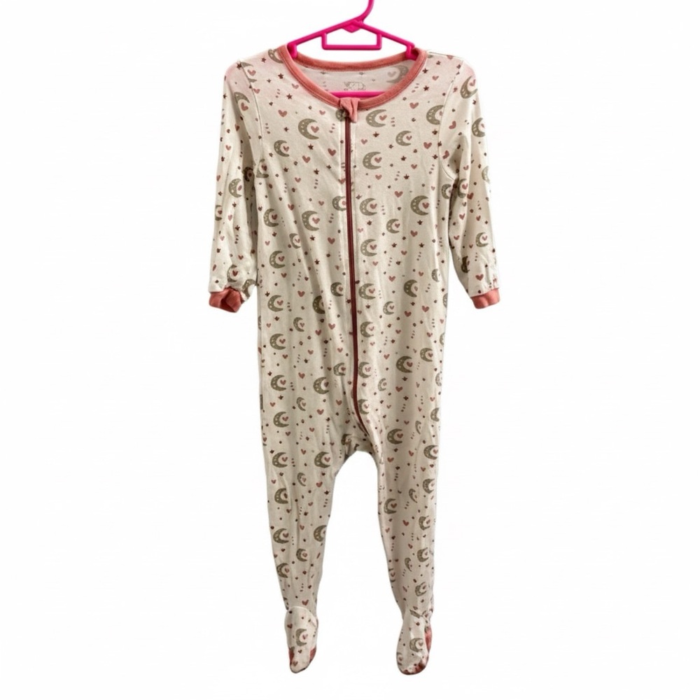 Origami | Moon and Stars Baby Footie Onesie